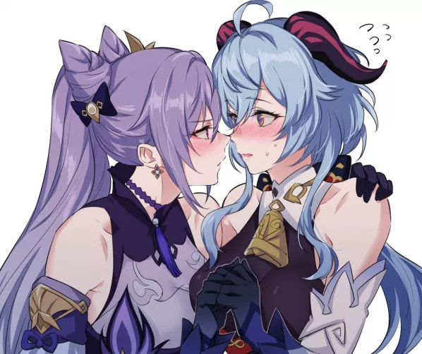 Ganyu and Keqing [Genshin Impact] by magicistragick