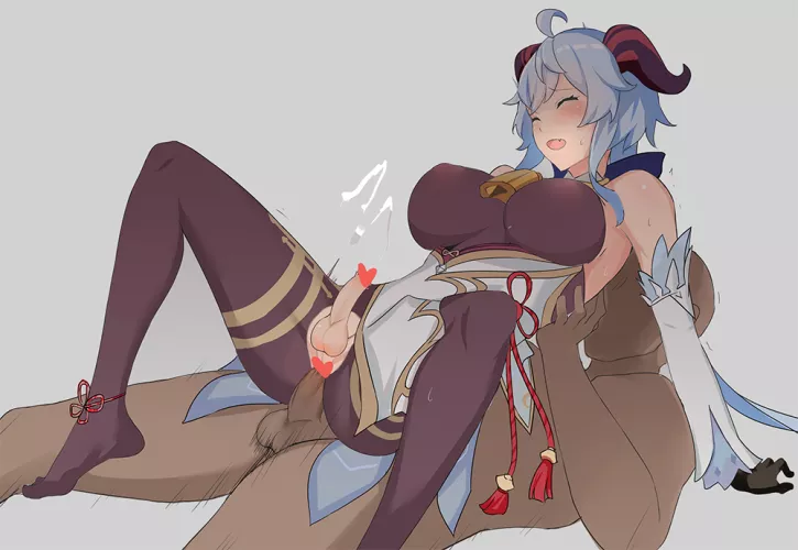 Ganyu getting fucked and Cumming by Gunapala-Lucifax