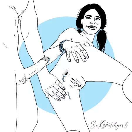 Gape (by Sexsketchgirl) by New-Sexsketchgirl