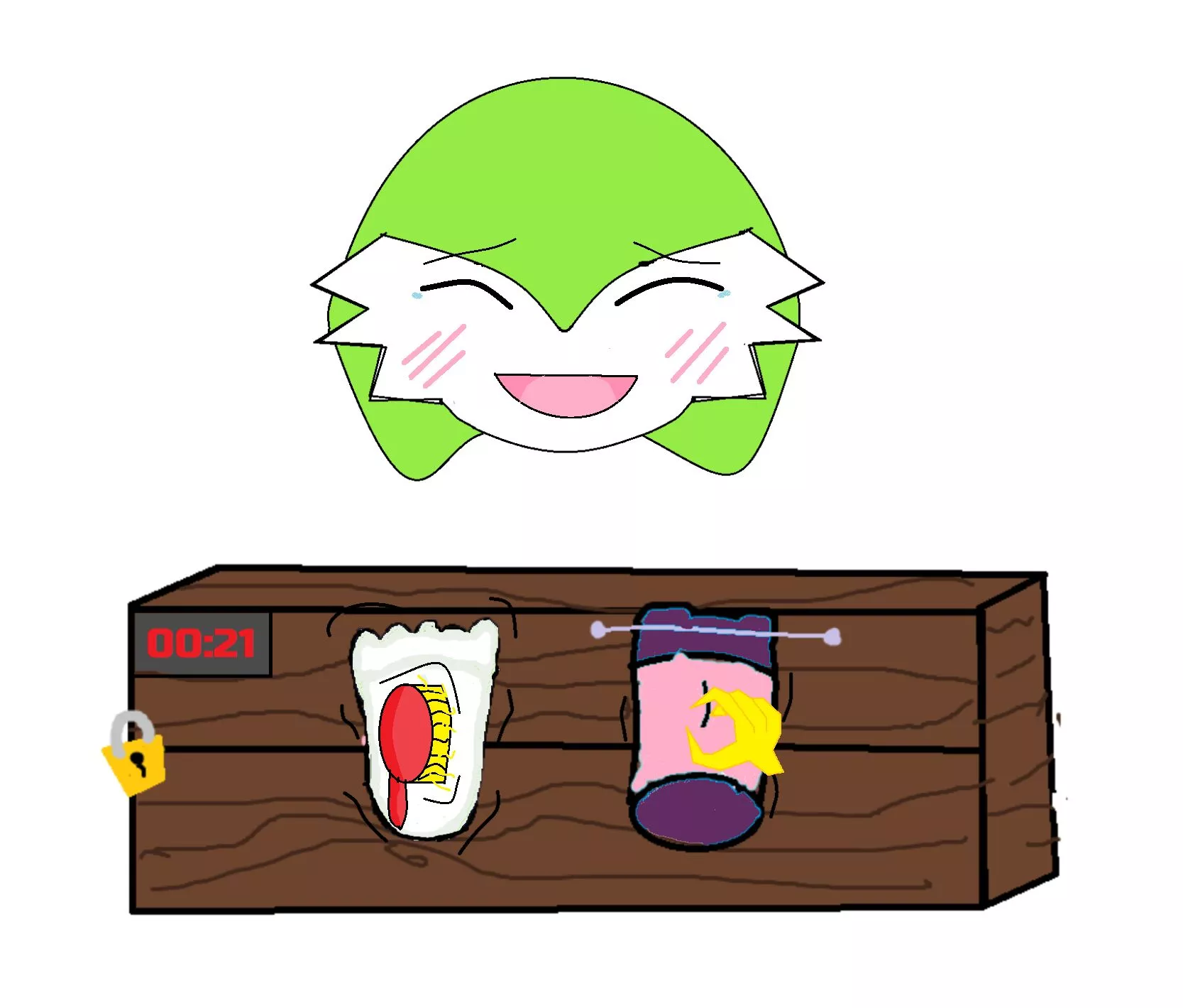 Gardevoir feet tickle art~ (It's bad i know) posted by Ticklish_Mimikyu