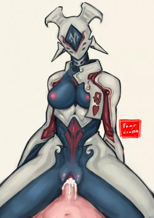 Garuda ridin cowgirl commission (OC) by fear_crainn