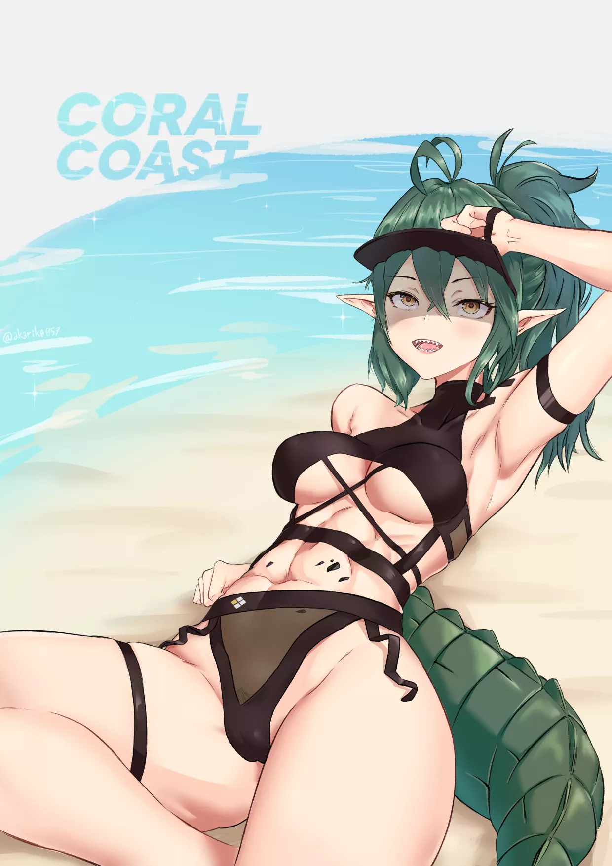 Gavial (rika) [Arknights] posted by elee0228