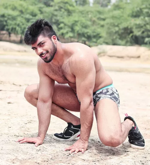 Gay Athlete 💪 From India 🇮🇳 by sexymunda1801