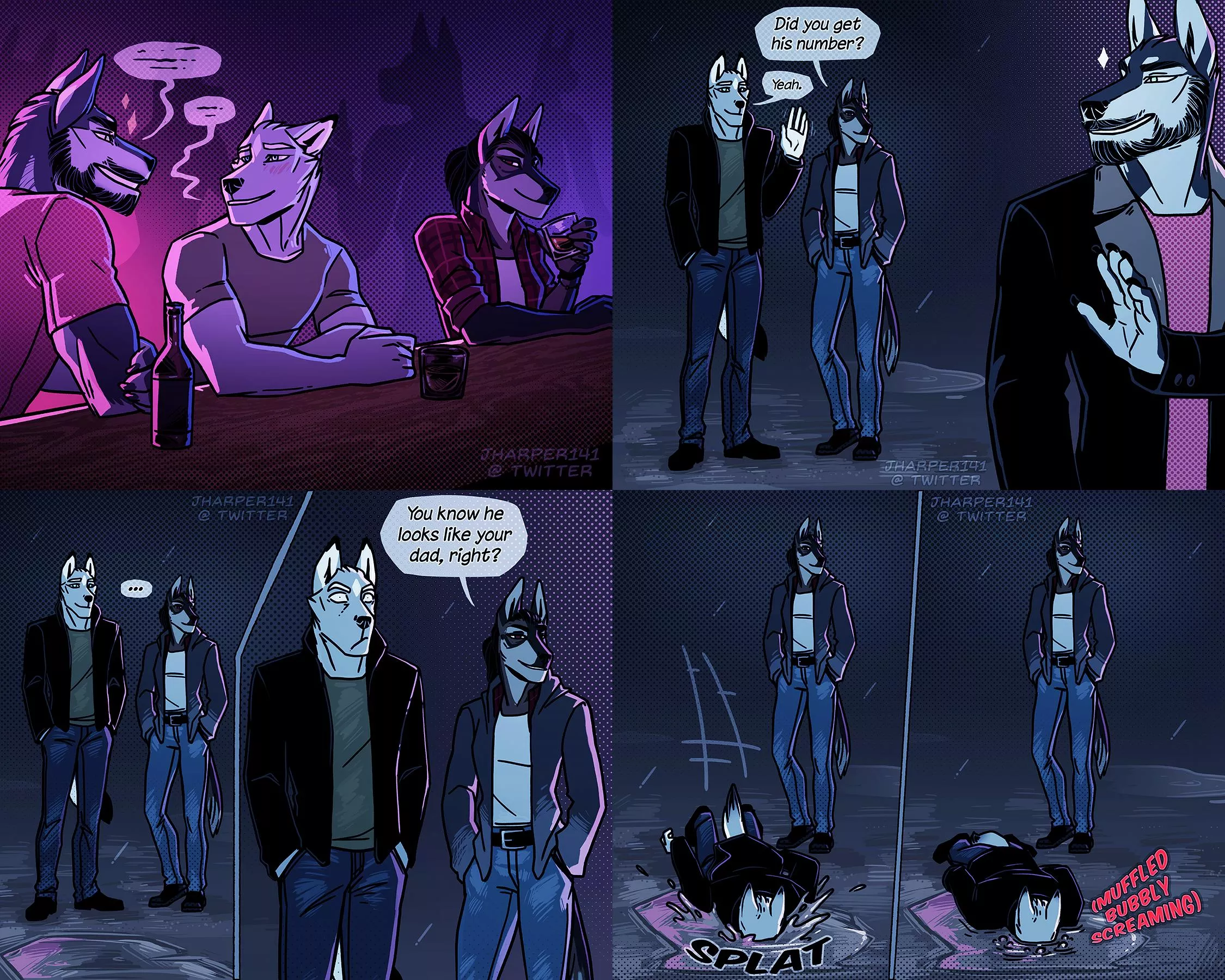 Gay Bars & Daddy Issues (Jack Harper aka @JHarper141) posted by SilentlyRosy