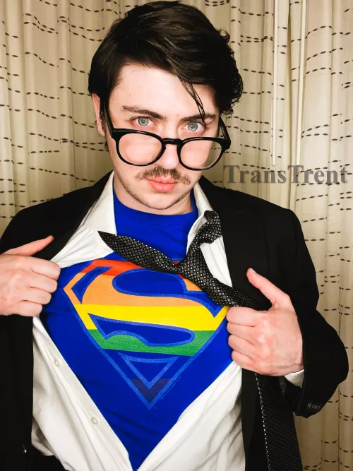 Gay Superman at your service by TransTrent