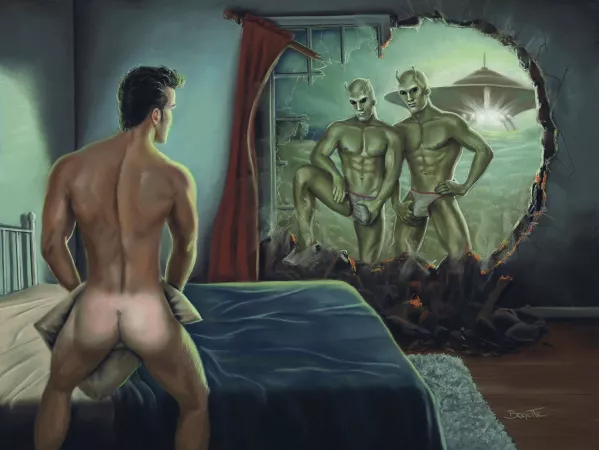 Gaylien Invaders - Michael Breyette by ElectricNerples