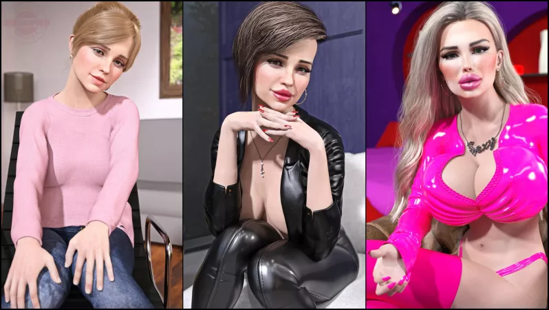 Gemma bimbofication by SaidNuff