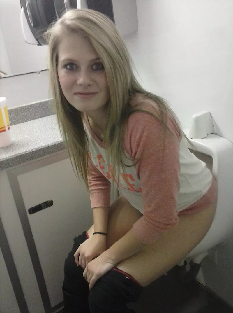 Gender neutral bathroom. posted by luv____to____race