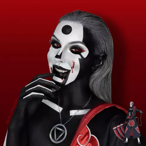 Genderbend Hidan transformation by julie_odsgaard. by Julie_odsgaard