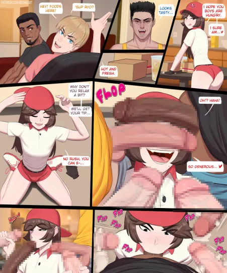 Generous with the tip (BDOne) by BigMilfyGothFuta