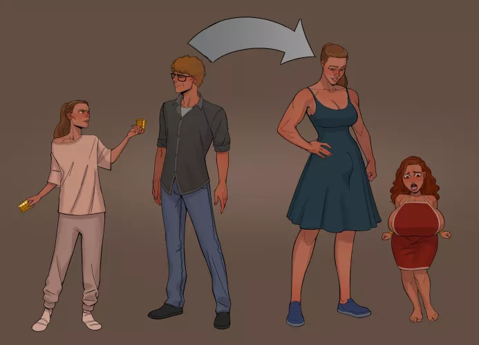 Genie's Bracelets by CastleDolphyn (MTF/TG, Attribute Theft) by not4myprimary