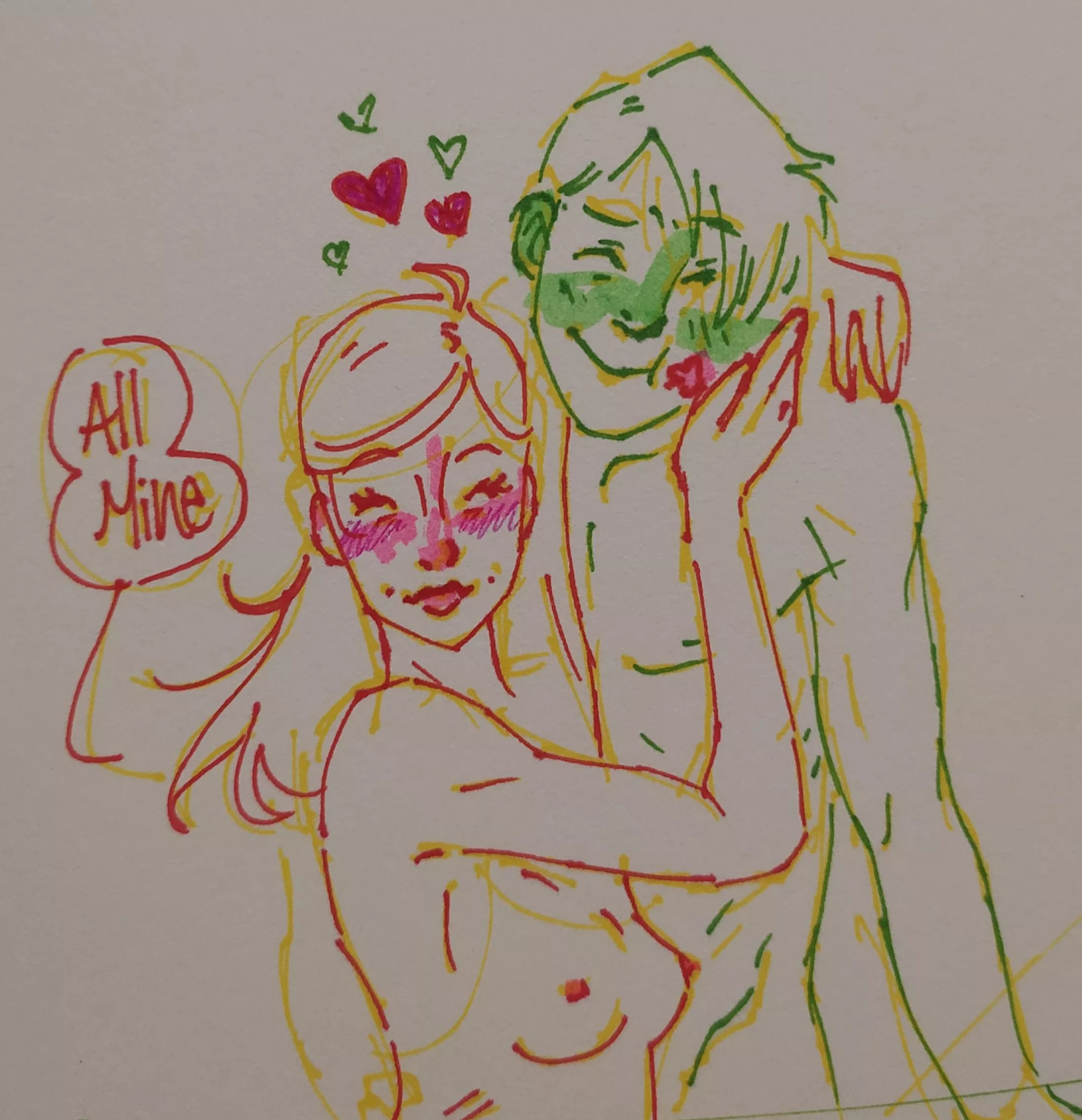 Gentle possessiveness? posted by tiger81355