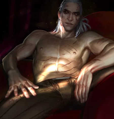 Geralt by Anndr Pazyniuk by synntara