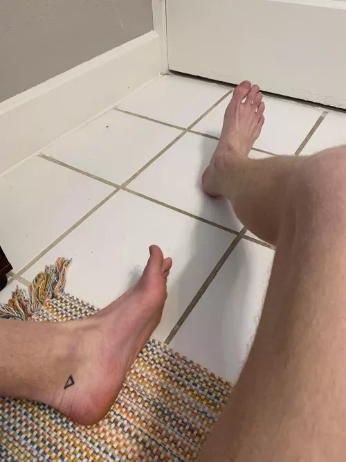 Get down here and show me what you can do. by BlondeBoyFoot