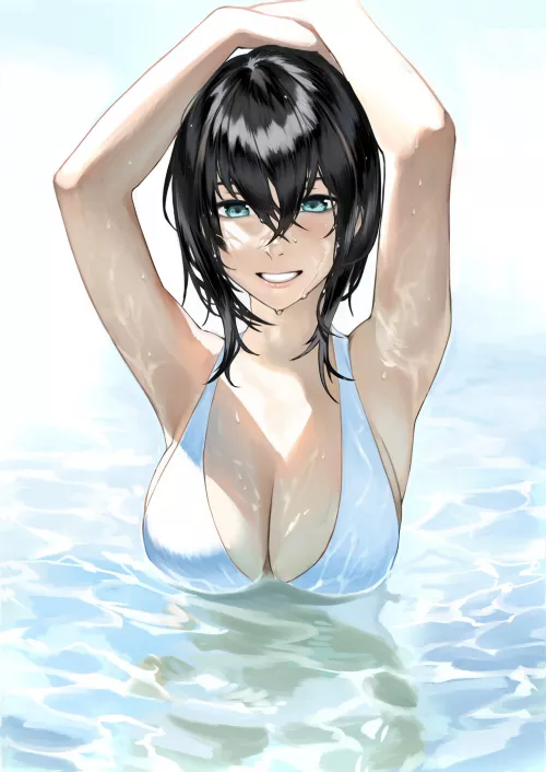 Get in the water is fine (@komeo15) by A_Manatee