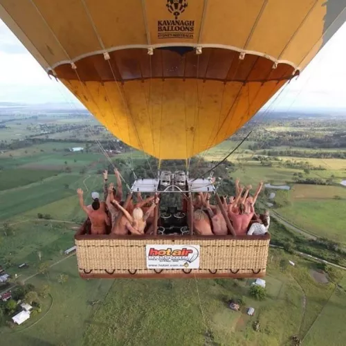 Get Naked Australia: Hot Air Balloon by NaturistPictures