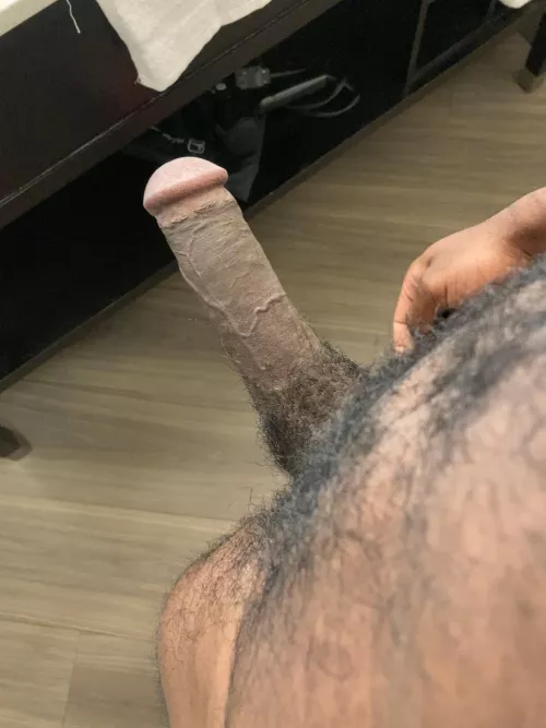 Get on your knees for this big black cock by Yoowusgud