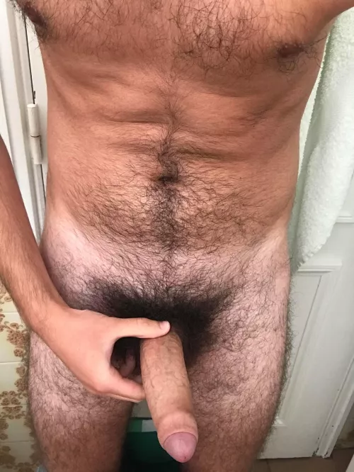 get on your knees, open your mouth and bury your nose in my pubes bro by fenix_17