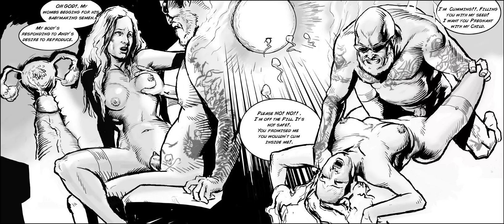 Get pregnant bitch ! posted by Northink_pvt