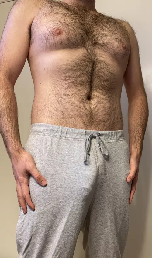 Get your fill of grey sweatpants before the weather heats back up by woundupwhitenoise