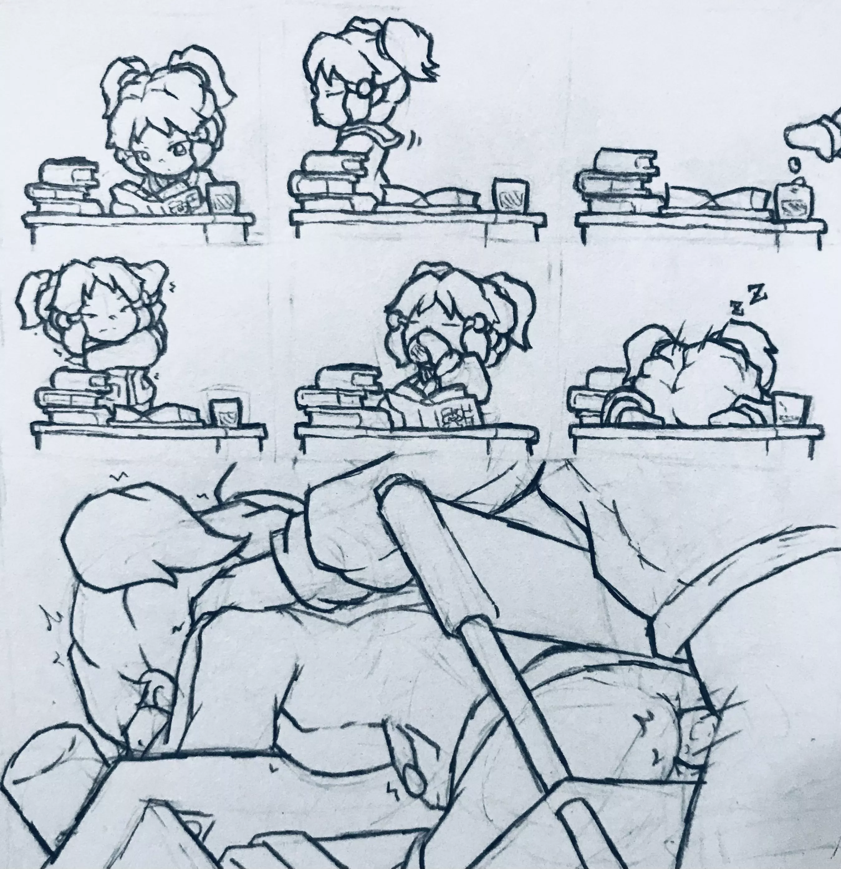 Getting a lil bit sleepy... (Bethpost) posted by MrLinThePencilGuy