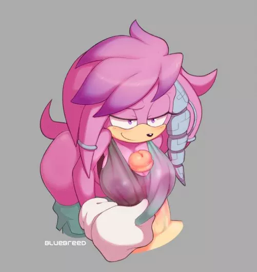 Getting a titjob from Julie-su(m/f)(bluebreed) by Reaperabyss