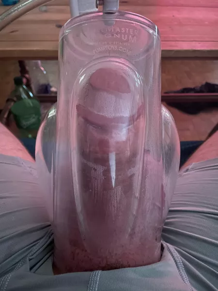 Getting after it in the bullmaster magnum post bull master 357. by saguarosausage