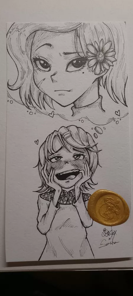 Getting all dreamy [Amphibia Sasha x OC] by starwantrix