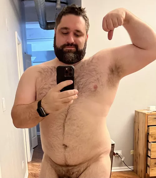 Getting back into the gym and can’t keep my eyes off the otter butt. by BearDadforBottoms