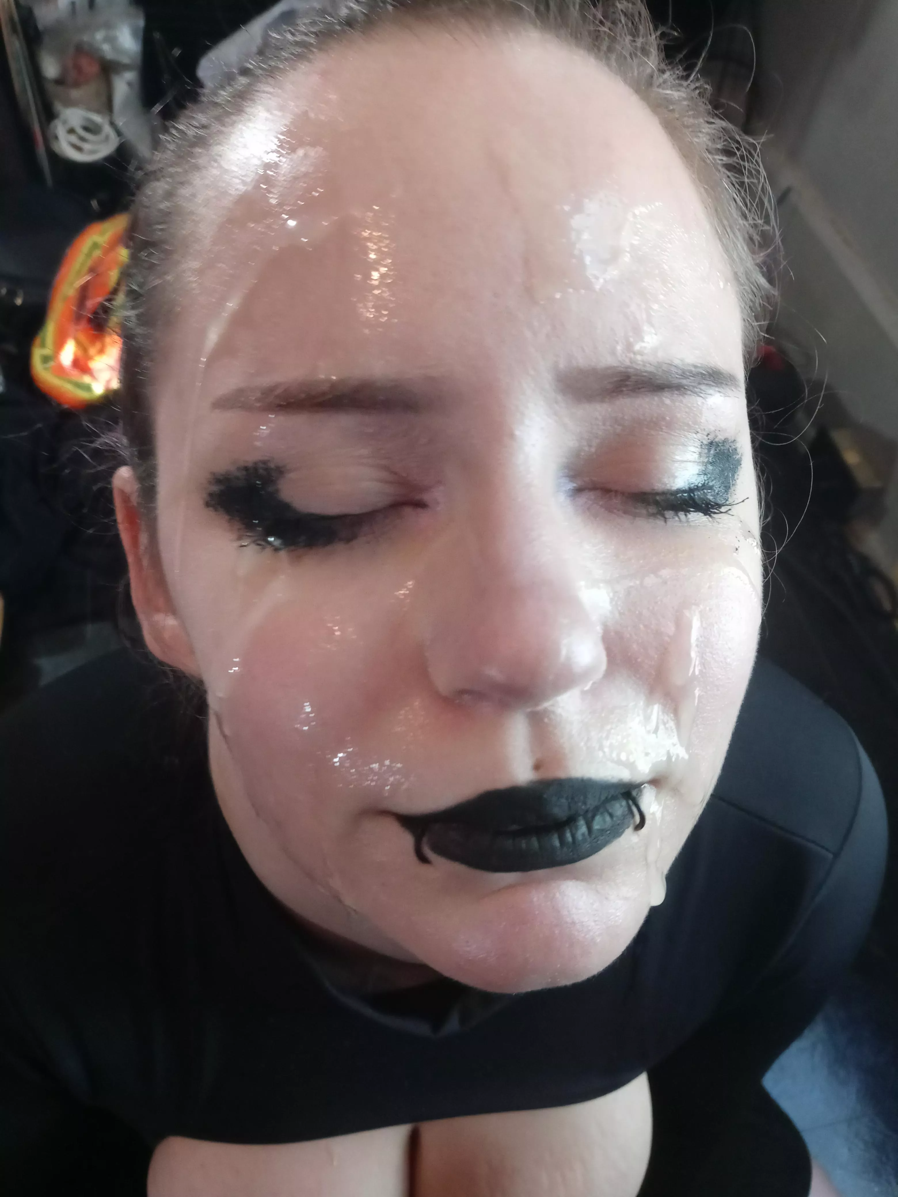 Getting blasted with 2 loads was amazing! posted by lilithcrossbones