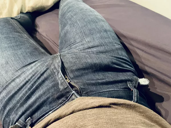 Getting hard in jeans feels somewhat satisfying by AF1995_21