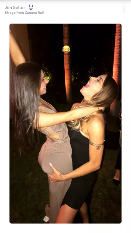 Getting her ass squeezed by redminz