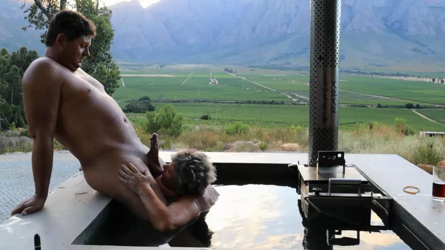 Getting him ready. 😜 by Fun-Couple100