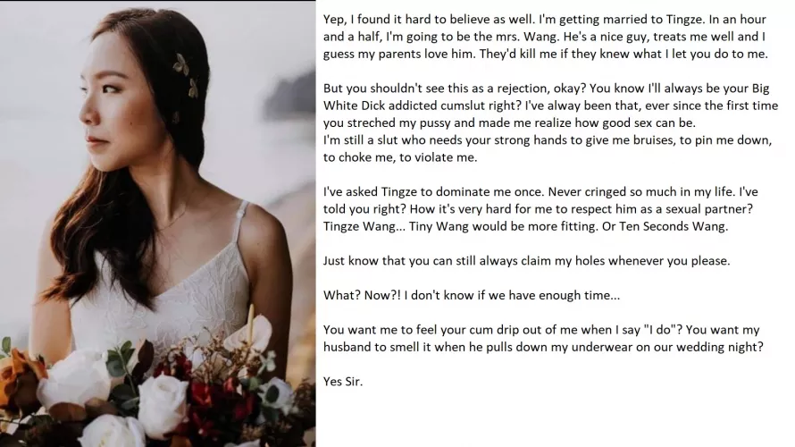 Getting married doesn't stop her from serving her bull by ADSlobberinho