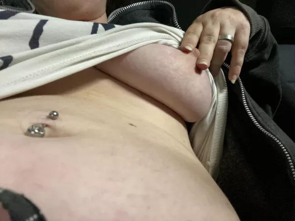 Getting naughty in the parking garage… 👅😈🥰 by Theladycindy