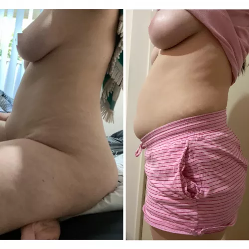 Getting quite round even when I’m not full 🙈😇 by ChunkyAngel