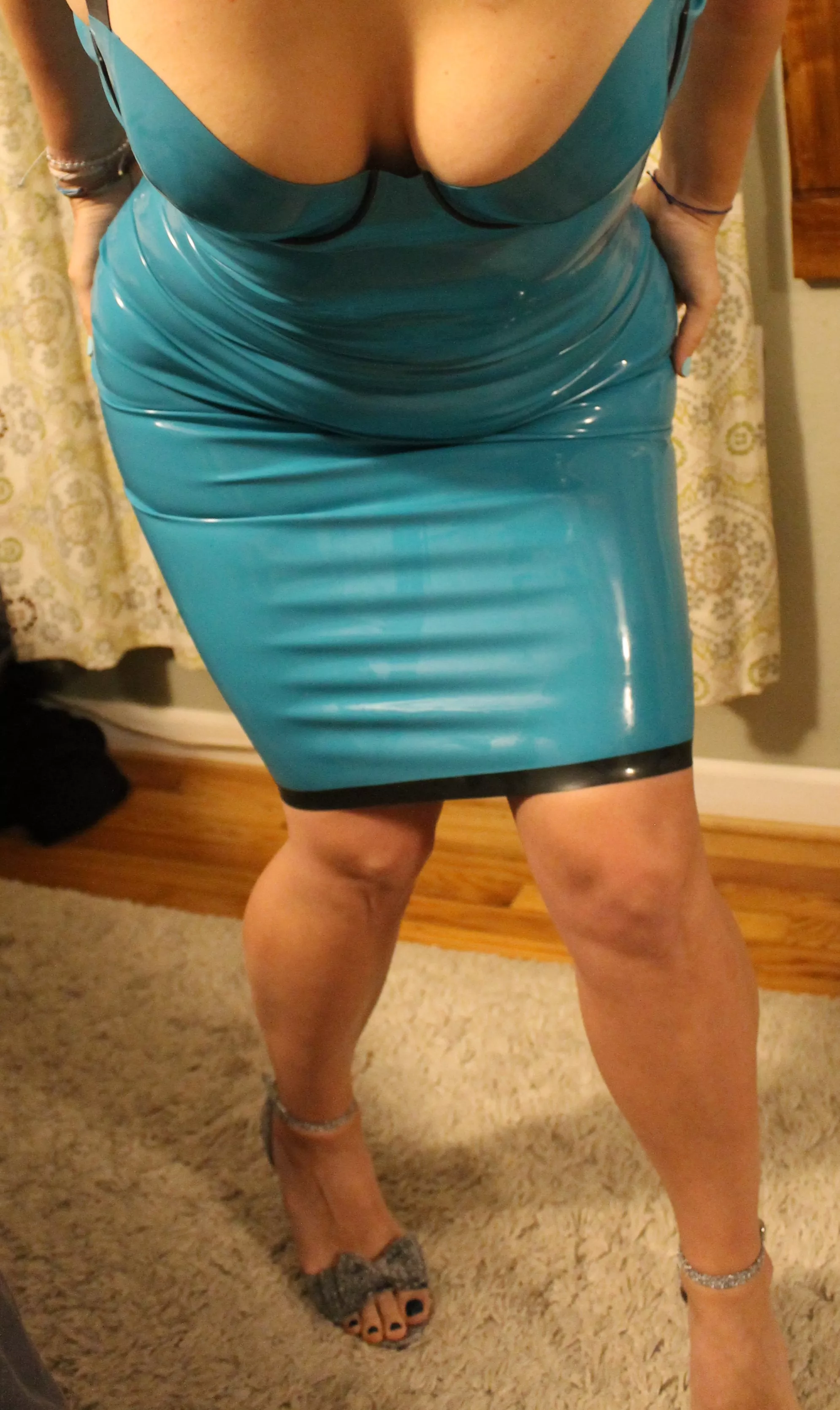 Getting ready for a date. Too much cleavage? posted by ShineEve