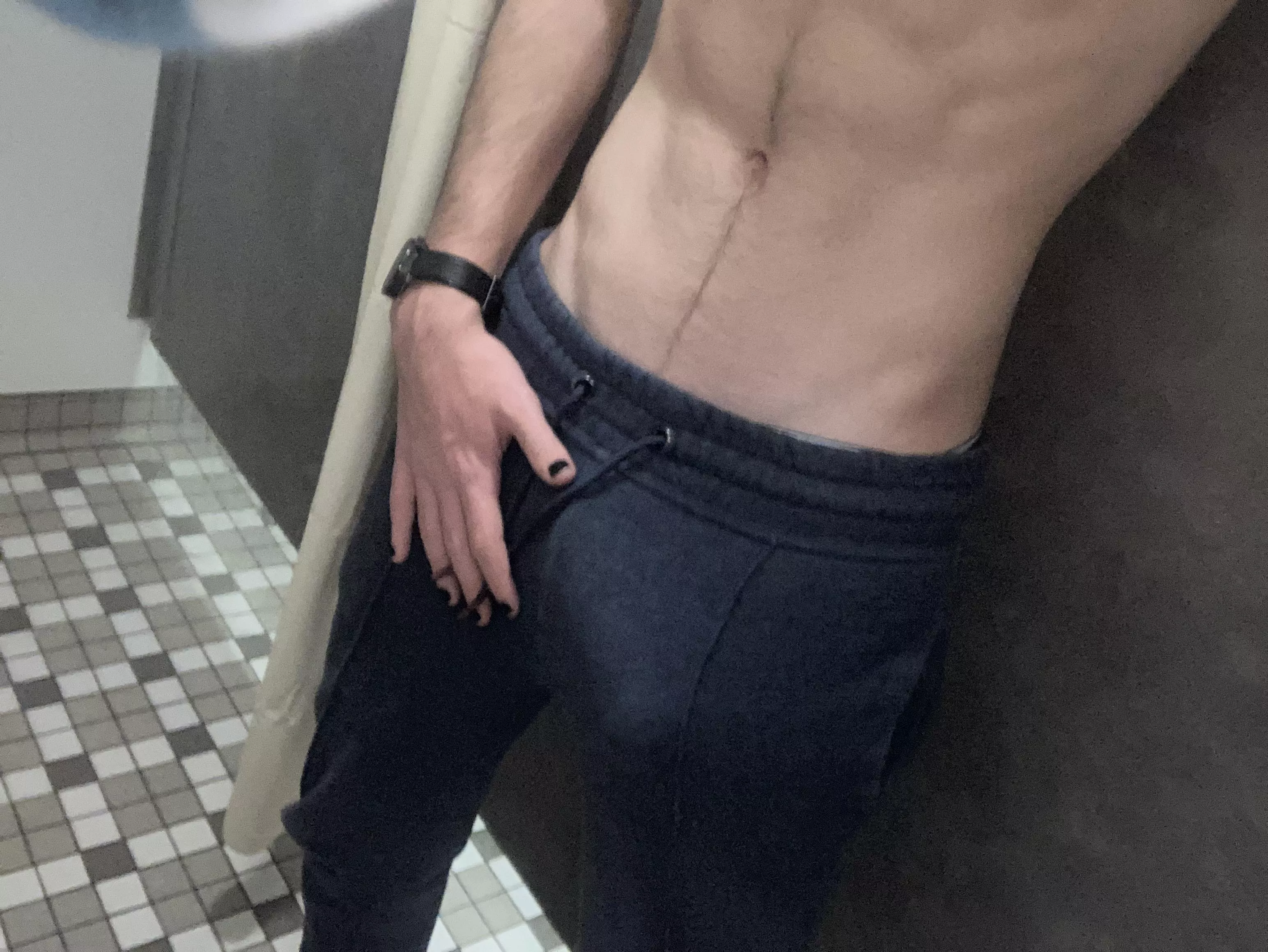 Getting ready for my shower 😏 posted by Dignity-Long-Gone