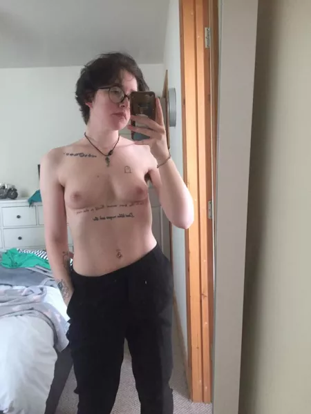 Getting ready for work by stonerelfboi