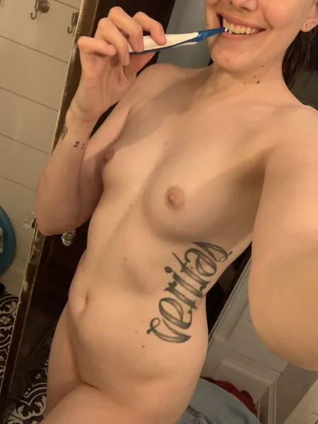 Getting ready for work by calimoonlight