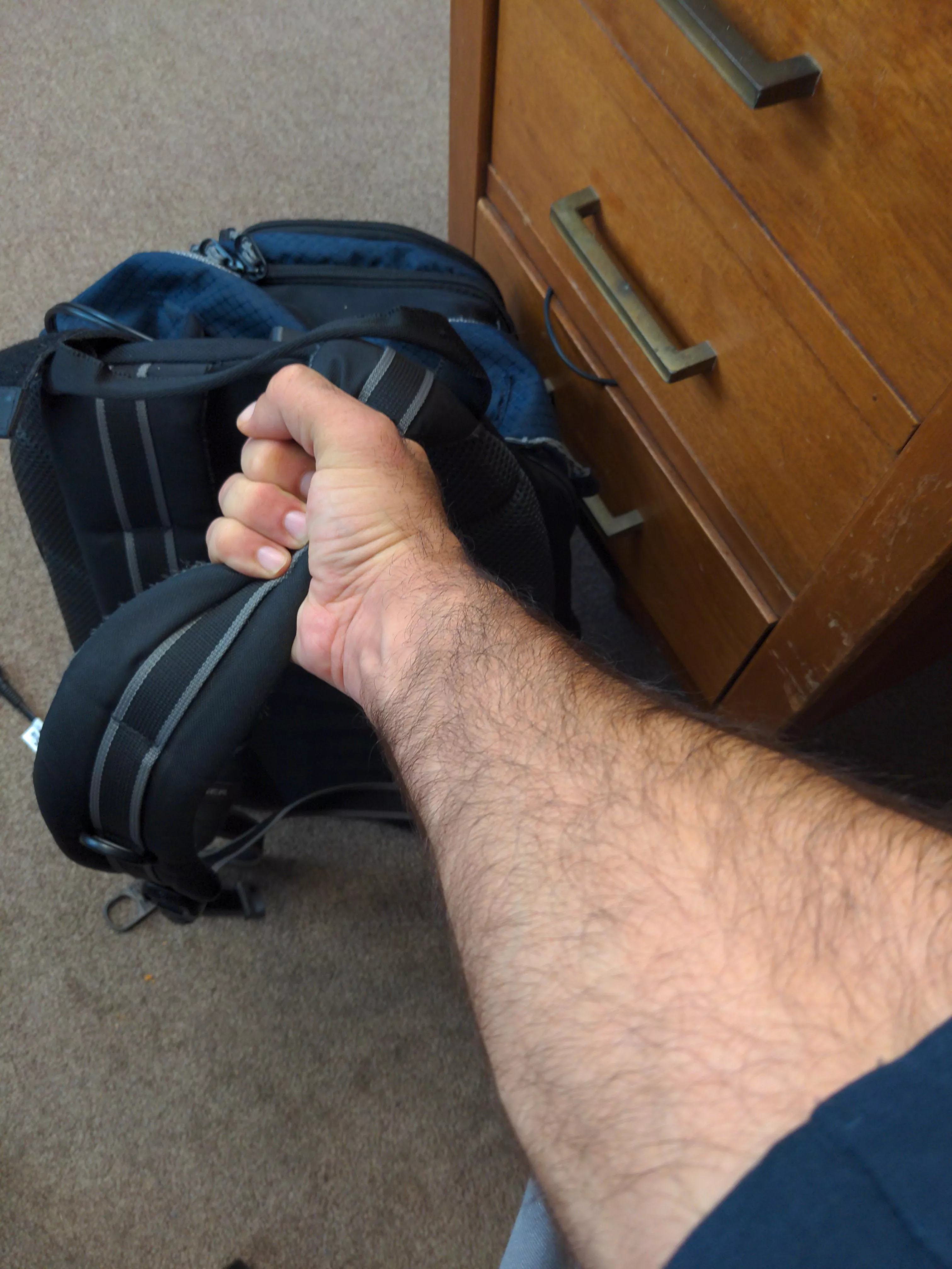 Getting ready to leave work for the day! just gotta grab my bag! posted by this_isntmy_bestwork