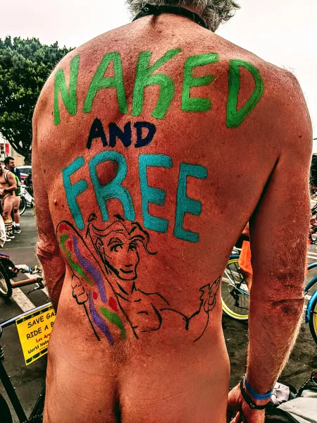 Getting ready to ride! WNBR LA, 2021 by Skyclad949