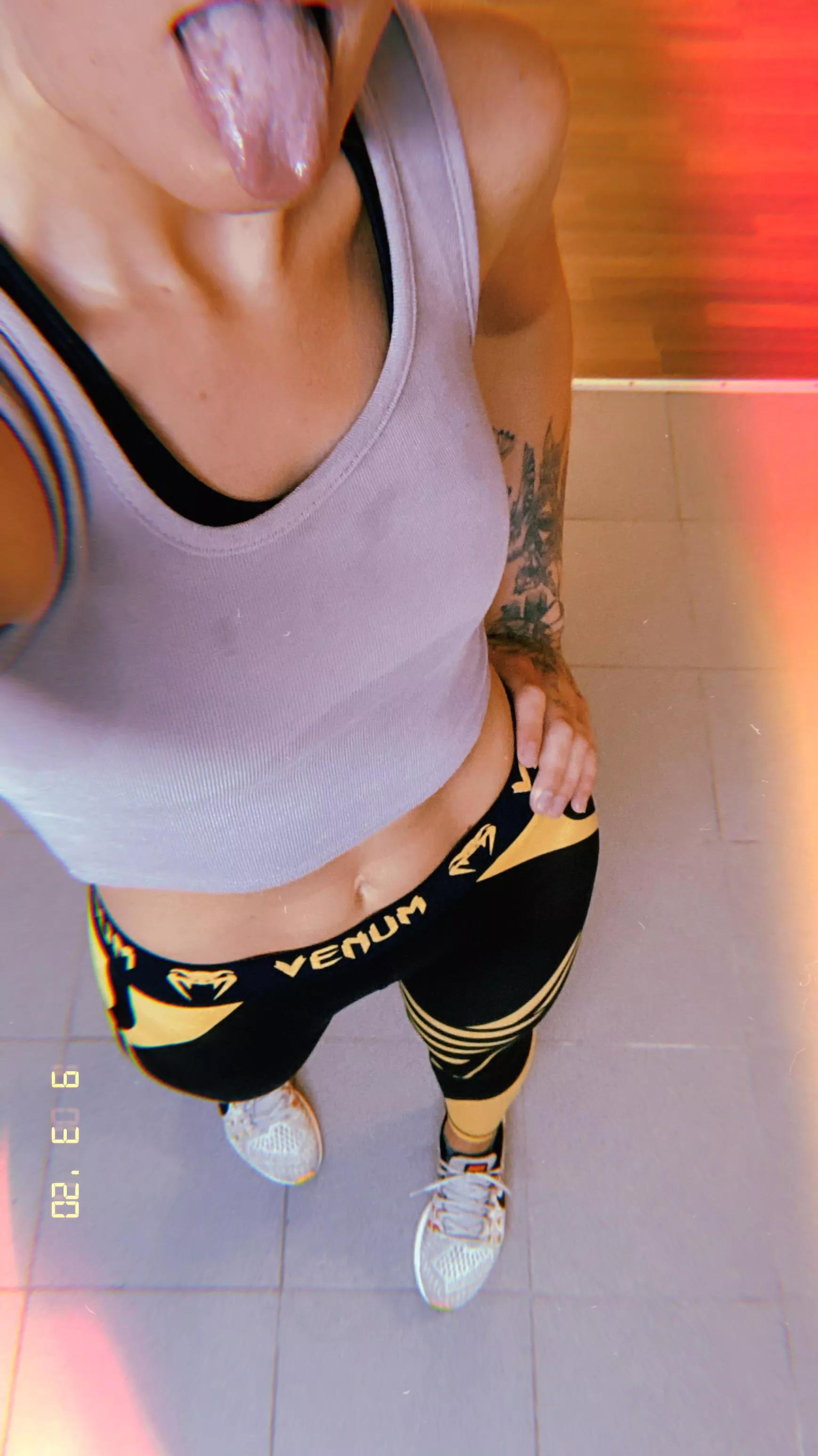 Getting sweaty after my workout💦 💦🥵 posted by [deleted]