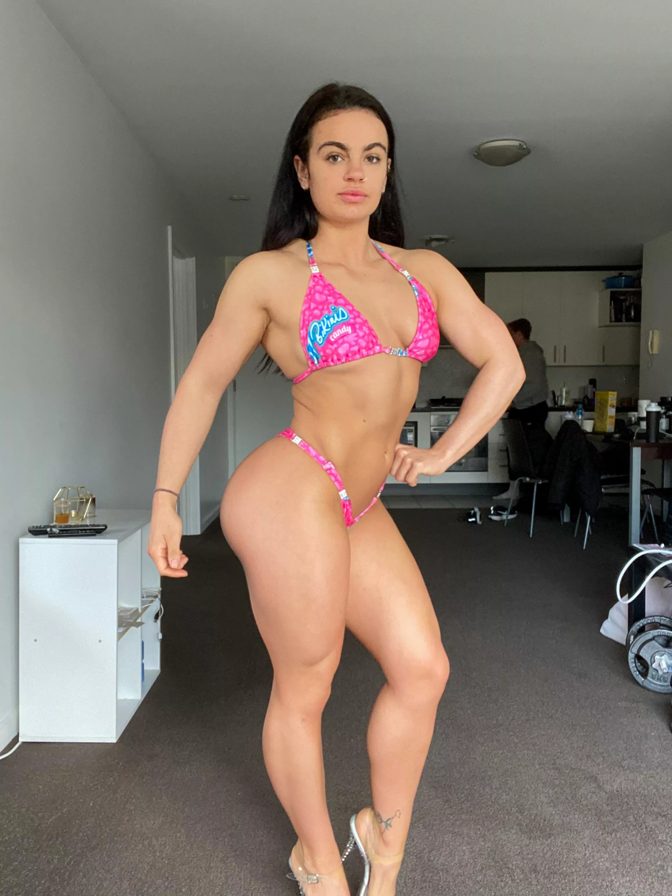 Getting thicker 😋 posted by fitlittlerubyy