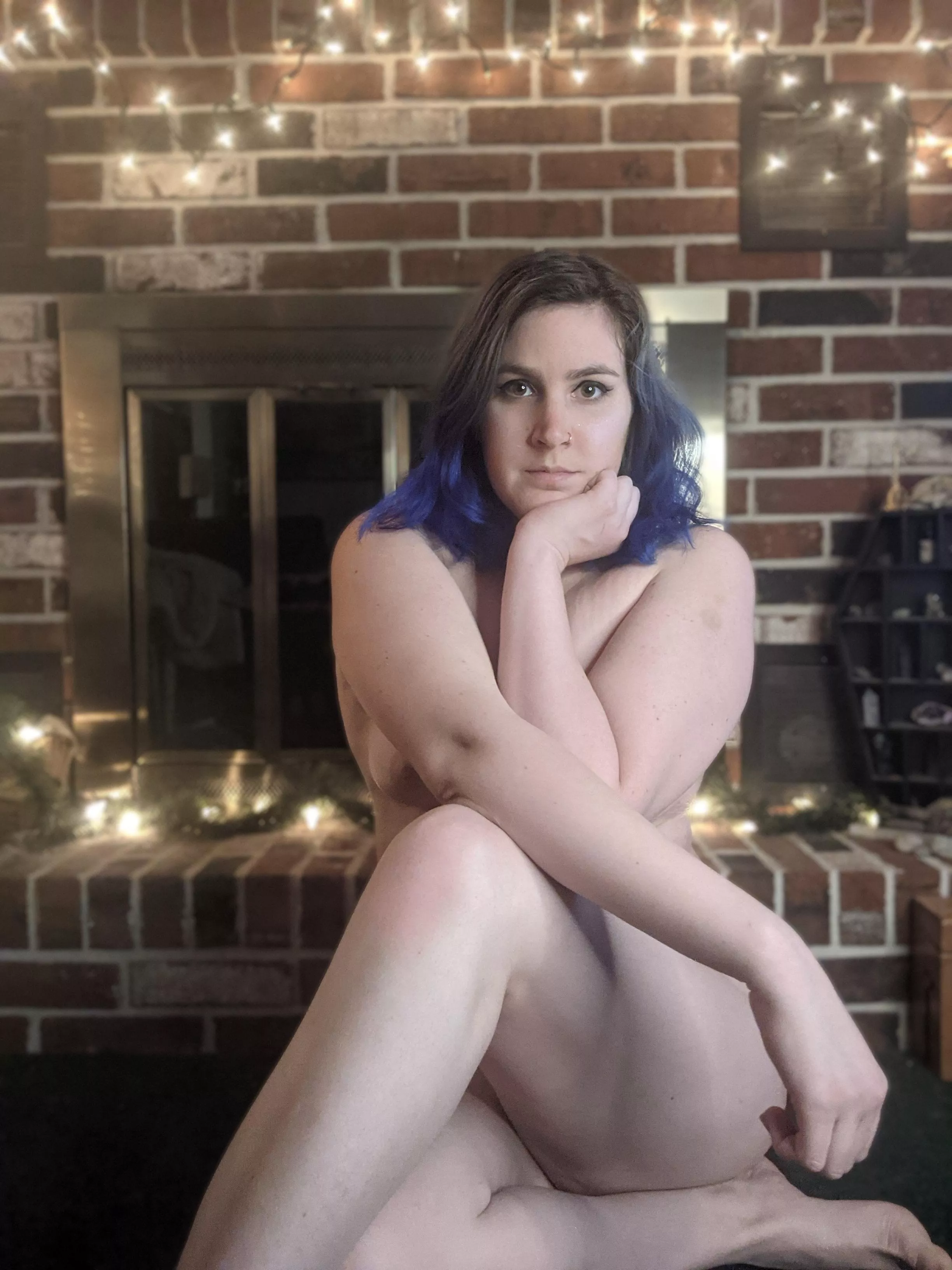 Getting toasty by the fire! [F] posted by roystroyerad