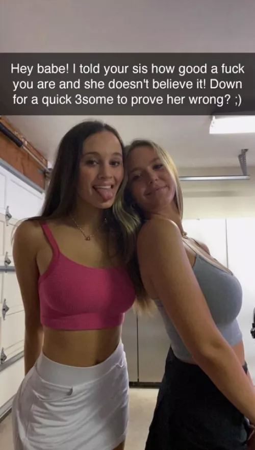 Gf and little sis are close now by PornSuplex