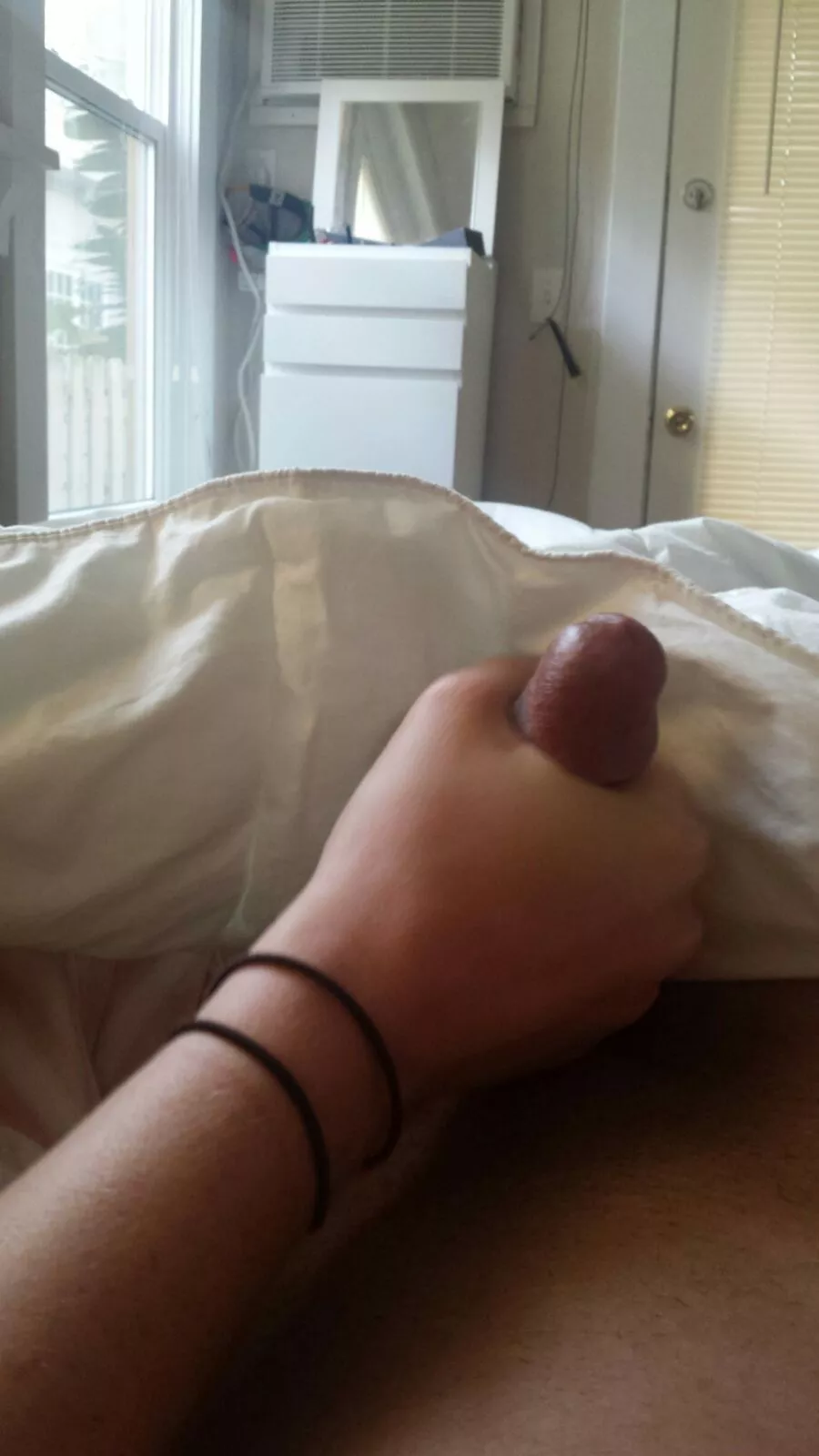 Gf holding morning wood posted by deyknow05
