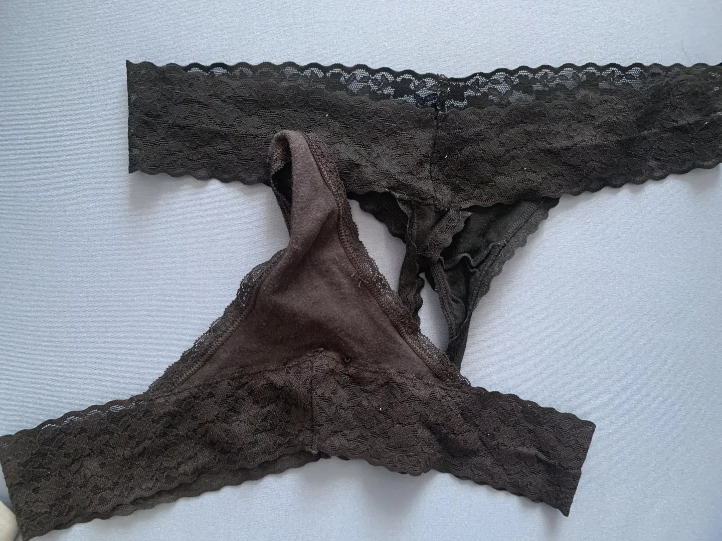 GFs (21) thong and from her BF side by side 👱🏻‍♀️👩🏽‍💼 posted by Specialist-Ad2328