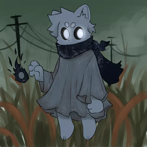 ghost boi (my art) by carbomonoxide