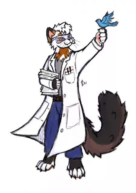 Gift/fanart for @sailorrooscout on Twitter by me @nordicgeitur by NordicGeitur